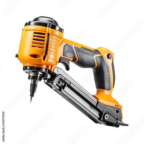 Pin Nailer Gun (PNG) isolated on transparent background