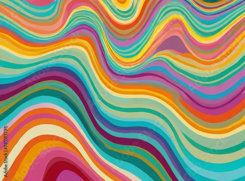 Abstract liquid fluid psychedelic background wallpaper