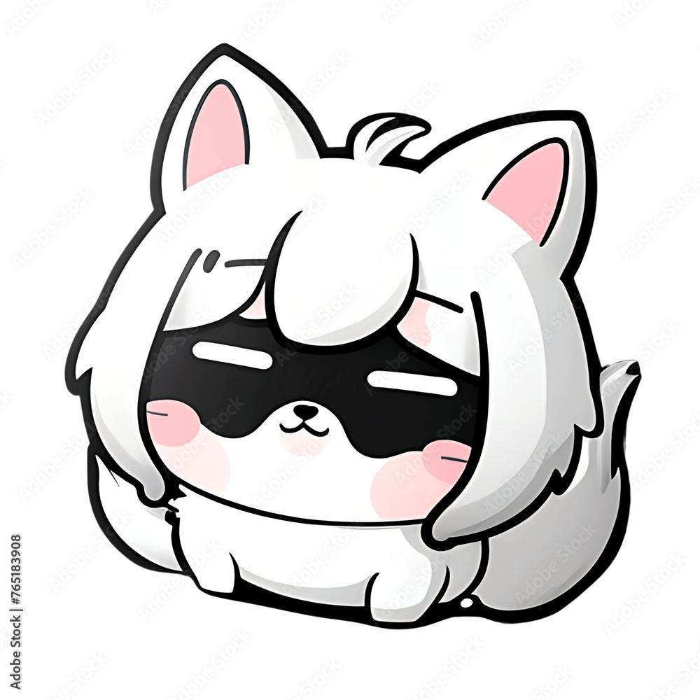 A cute cartoon Dog. Perfect for sticker, t-shirt or Design template. generative AI. V
A cute cartoon Dog. Perfect for sticker, t-shirt or Design template. generative AI. V