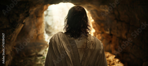 Easter Sunday. Resurrection of Jesus Christ in Holy Week. He has risen  © Pilar Arias Grení