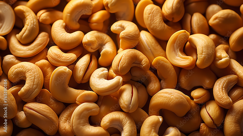 Plenty of delicious raw cashews Plenty of delicious raw cashews