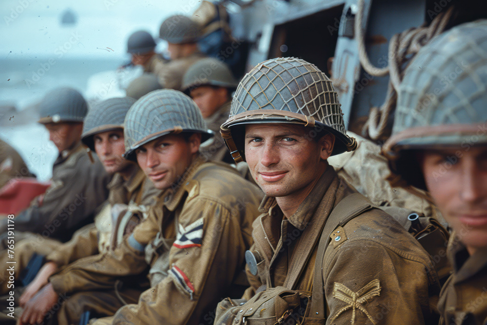 Allied Forces Simplify Soldier Landings at Normandy: Streamlined Access to Historic Site Allied Forces Simplify Soldier Landings at Normandy: Streamlined Access to Historic Site