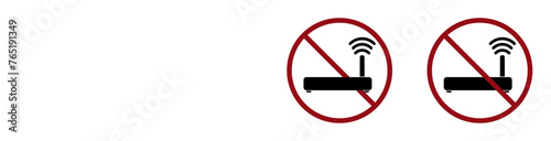 ban prohibit icon. Not allowed . Forbidden