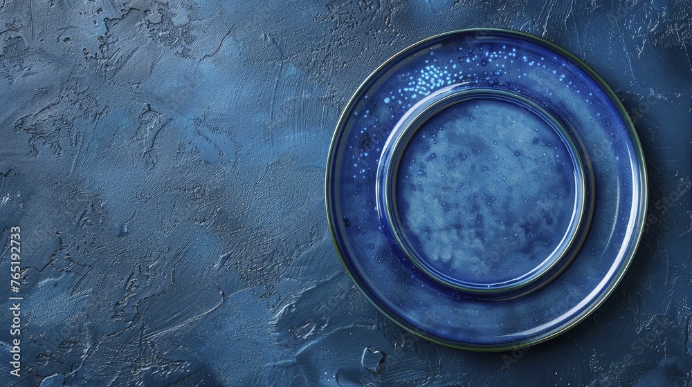 captivating Mediterranean ambiance with a striking Glossy Cobalt Blue center complemented by an Ancient Greek Pottery motif. captivating Mediterranean ambiance with a striking Glossy Cobalt Blue center complemented by an Ancient Greek Pottery motif.