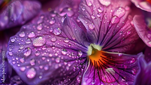 A beautiful close-up photo of a flower