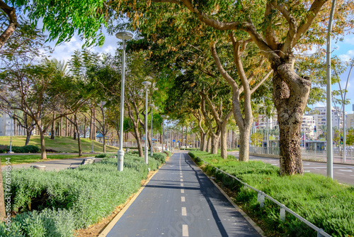 Wallpaper Mural Bike lanes on Herzl Boulevard, near HaKirya Park in central Ashdod, Israel.
שבילי אופניים בשדרות הרצל, ליד גן הקריה (צפון), במרכז העיר אשדוד, ברובע הקריה ("הסיטי"). Torontodigital.ca
