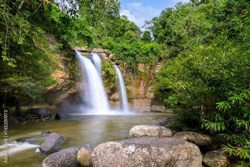 Haew Suwat Waterfall Forest Khao Yai National Park Thailand