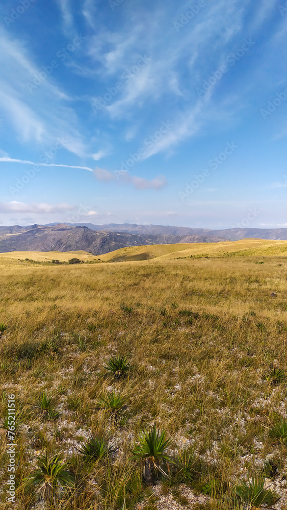 Mountains in the state of Minas Gerais in Brazil. They are part of the Serra do Cipó region.