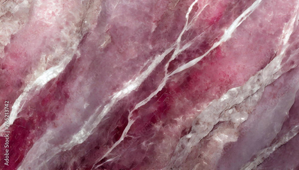 Naklejka premium Różowe abstrakcyjne tło do projektu, tekstura marmuru, wzór w kształcie fal, tapeta