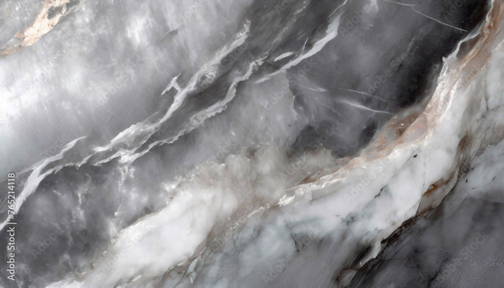 Obraz premium Tło abstrakcyjne do projektu, tekstura marmuru, szary wzór w kształcie fal, tapeta
