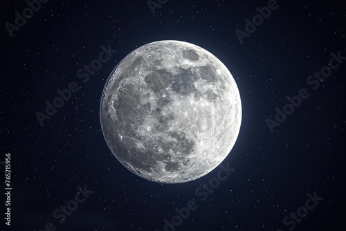 full moon PNG background midnight