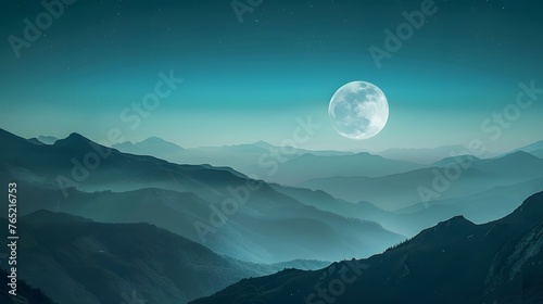 moon in the mountain 
