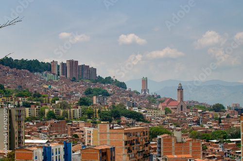 Barrio La Milagrosa, Medellín, Colombia, Sur America photo