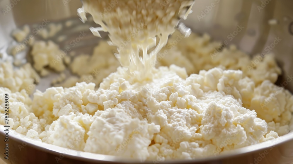 © ThisDesign - separation of curd and whey generative ai © ThisDesign - separation of curd and whey generative ai