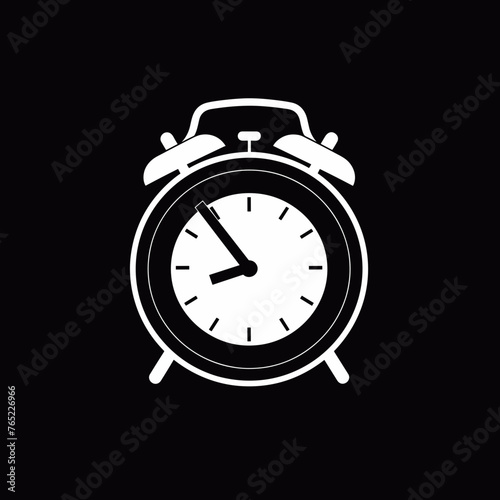 black alarm clock