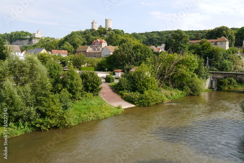 Burg Saaleck an der Saale bei Bad Kösen photo