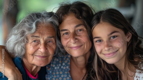 three generations of family generative ai