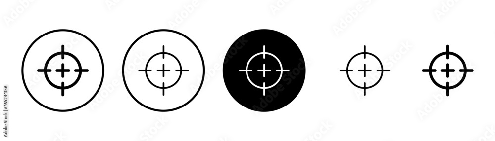 Target icon vector isolated on white background. Target vector icon. goal icon. marketing target. Aim Target icon vector isolated on white background. Target vector icon. goal icon. marketing target. Aim