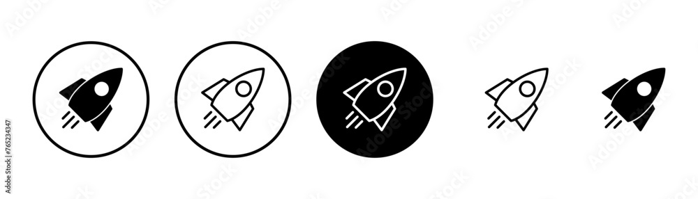Rocket icon vector isolated on white background. Start Up Concept Symbol. Startup icon Rocket icon vector isolated on white background. Start Up Concept Symbol. Startup icon