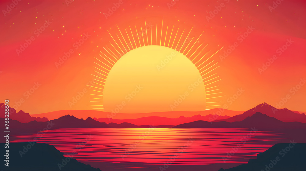 Sun wallpaper, sunny background, sun close-up for text and presentations