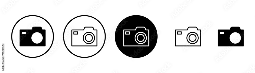Camera Icon vector isolated on white background. Camera symbol. Camera vector icon Camera Icon vector isolated on white background. Camera symbol. Camera vector icon