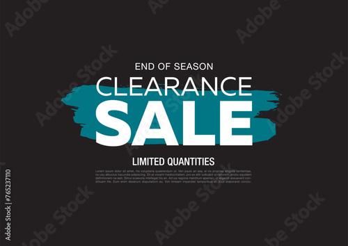 sale banner layout design vector illustration