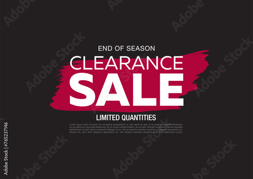 sale banner layout design vector illustration