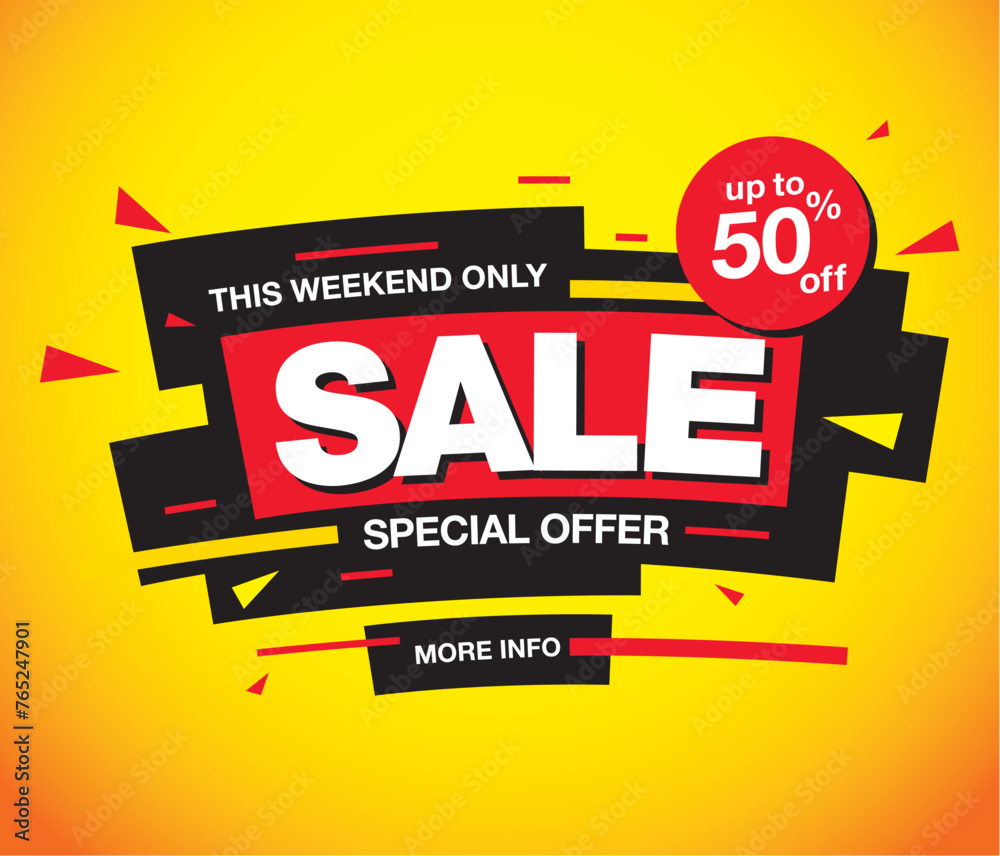 sale banner layout design vector illustration sale banner layout design vector illustration