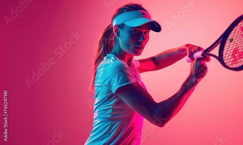Professional female tennis ...