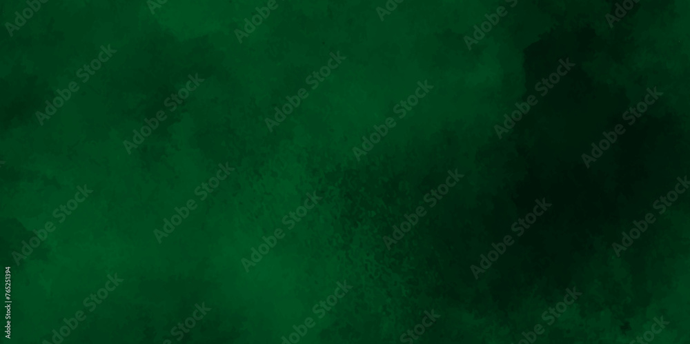 Deep dark green abstract grunge texture, Green art old green paper textured or background, Abstract painting by green watercolor ink texture.	
