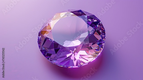 polished smooth alexandrite top view, Flat lay