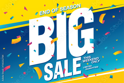 sale banner layout design vector illustration