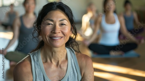 Woman is practicing yoga Free Download Woman is practicing yoga - GFXLoad