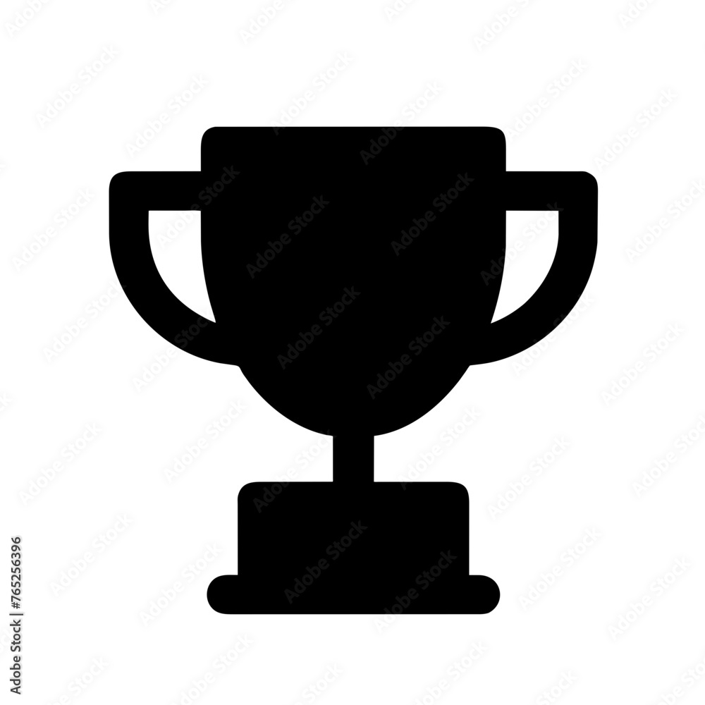 Trophy Achievement Win Icon, Isolated Vector Graphic Illustration Trophy Achievement Win Icon, Isolated Vector Graphic Illustration