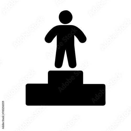 Trophy achievement win icon