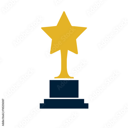 Trophy achievement win icon