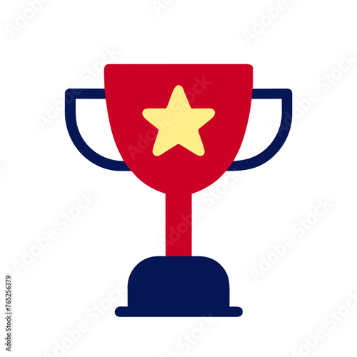 Trophy achievement win icon