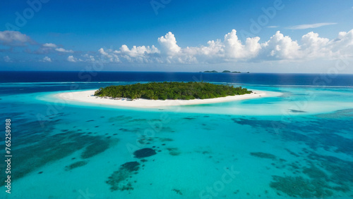 Tropical Island in South Pacific  © rouda100