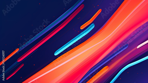 Technology abstract background with lines
