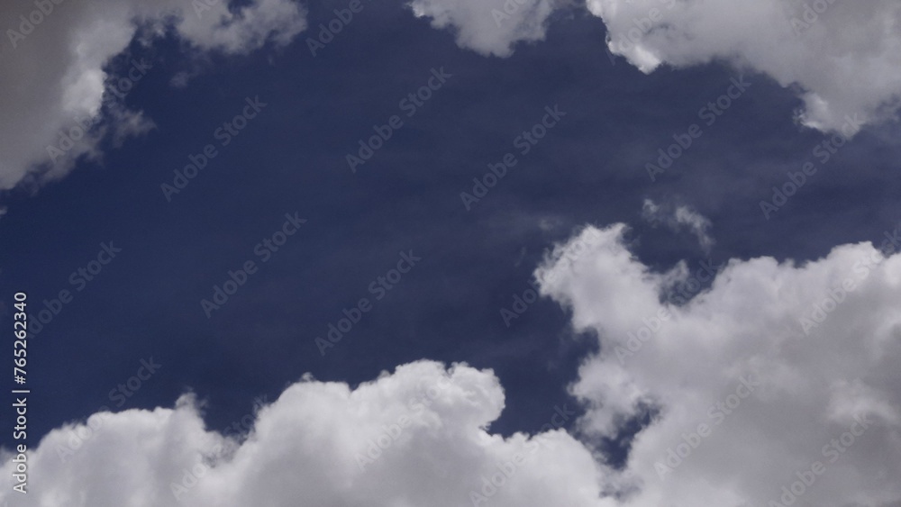 Obraz premium time lapse clouds