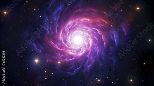 Cosmic starry sky background  nebula space
