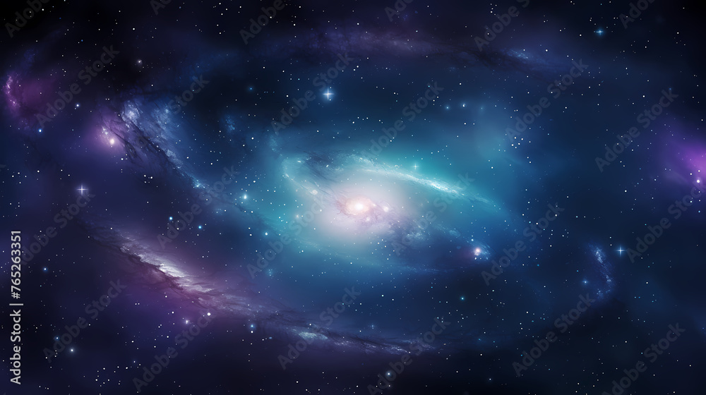 Obraz premium Cosmic starry sky background, nebula space