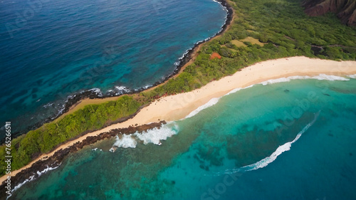 Hawaii Coastline Aerial 