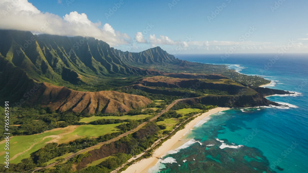 Oahu Hawaii Aerial Oahu Hawaii Aerial