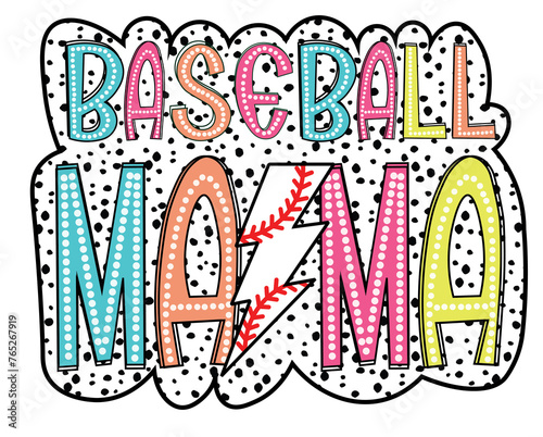 Softball Mama Png svg, Dalmatian Dots Softball PNG,  Softball PNG, Sublimation Design, Digital Download Png, Sports PNG, Softball Mom Png
