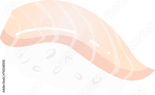 Sushi Illustration. Japanese food Illustration.