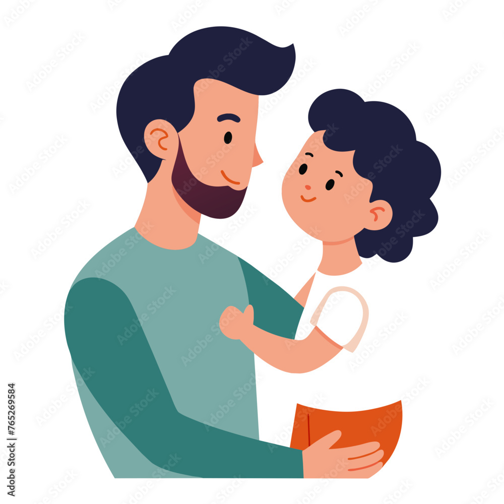 Happy Father Day Vector