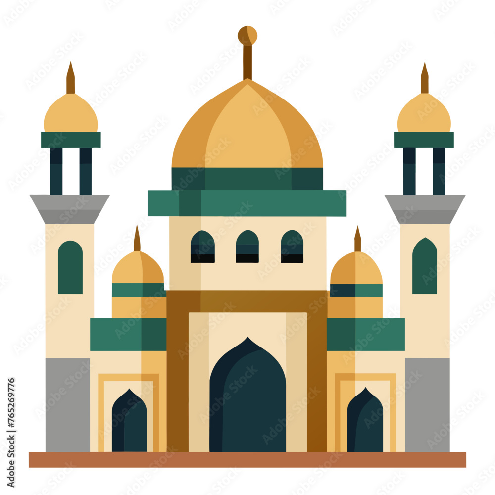 Masjid Vector Illustration