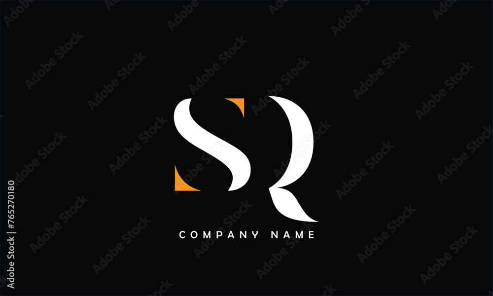 SQ, QS, S, Q Abstract Letters Logo Monogram SQ, QS, S, Q Abstract Letters Logo Monogram