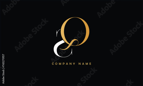 SQ, QS, S, Q Abstract Letters Logo Monogram